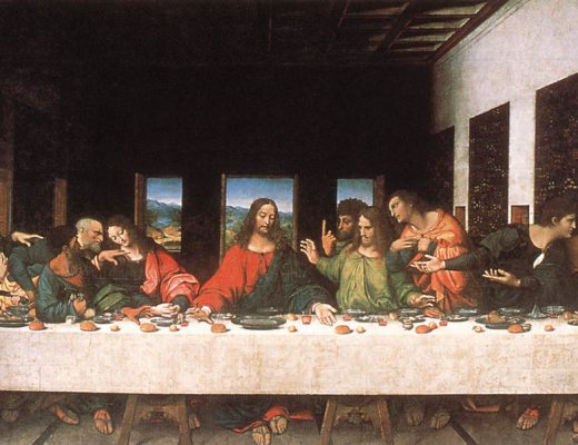 Сүүлчийн оройн зоог-Леонардо Да Винчи