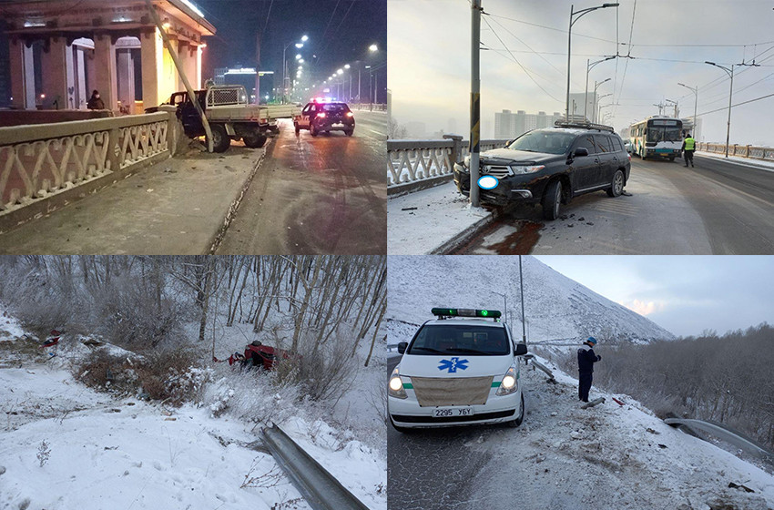 Халтиргаатай замд хурдаа тохируулж яваагүйгээс шалтгаалсан осол нэмэгдэж байна